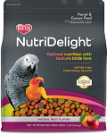 NutriDelight - Parrot and Conure Food - 3lbs - Soft Pellet